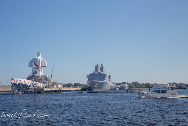 Navy Ships, Hampton Roads