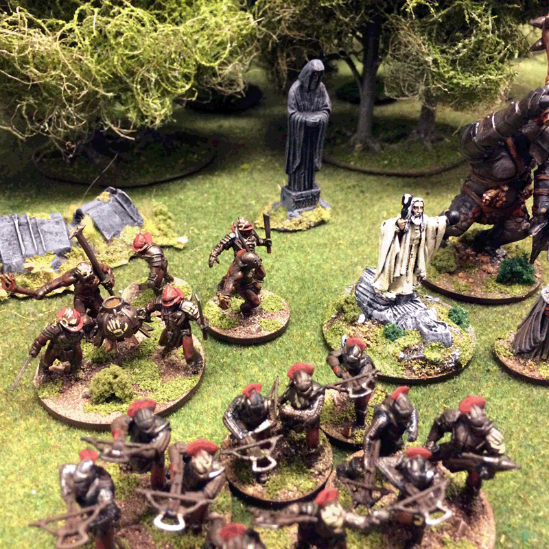 Dalauppror LotR with Dragon Rampant rules