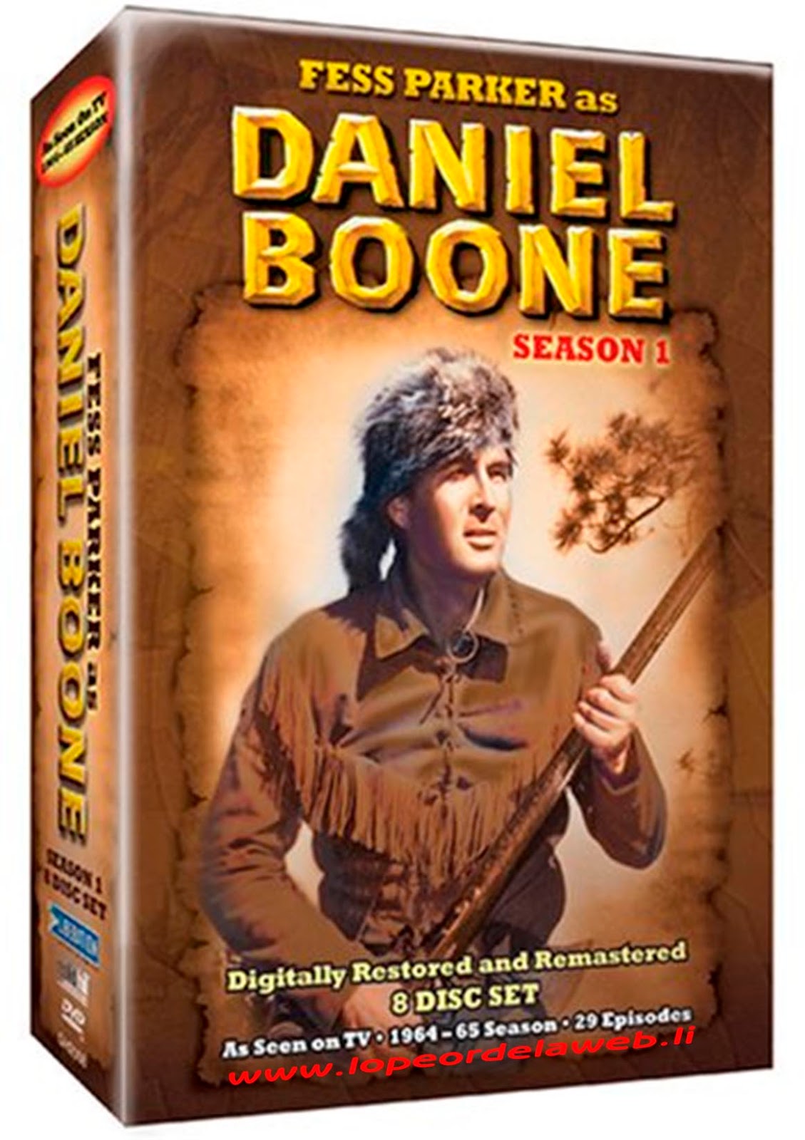 Daniel Boone - S01 E09-10 (Latino / Inglés / Sin Subt.)