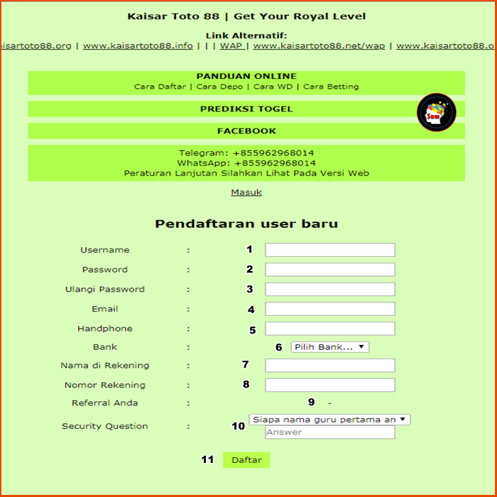 Bandar Togel Online KAISARTOTO88 Polisi Togel