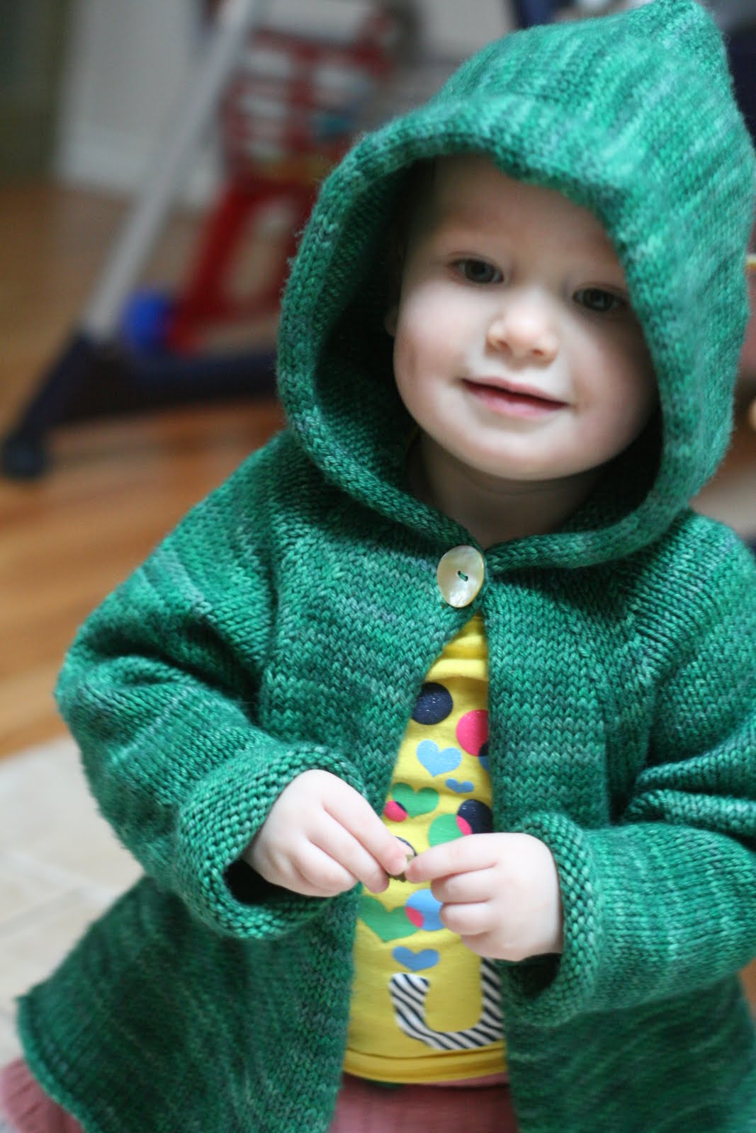 Homely Homegrown Little Green Riding Hood