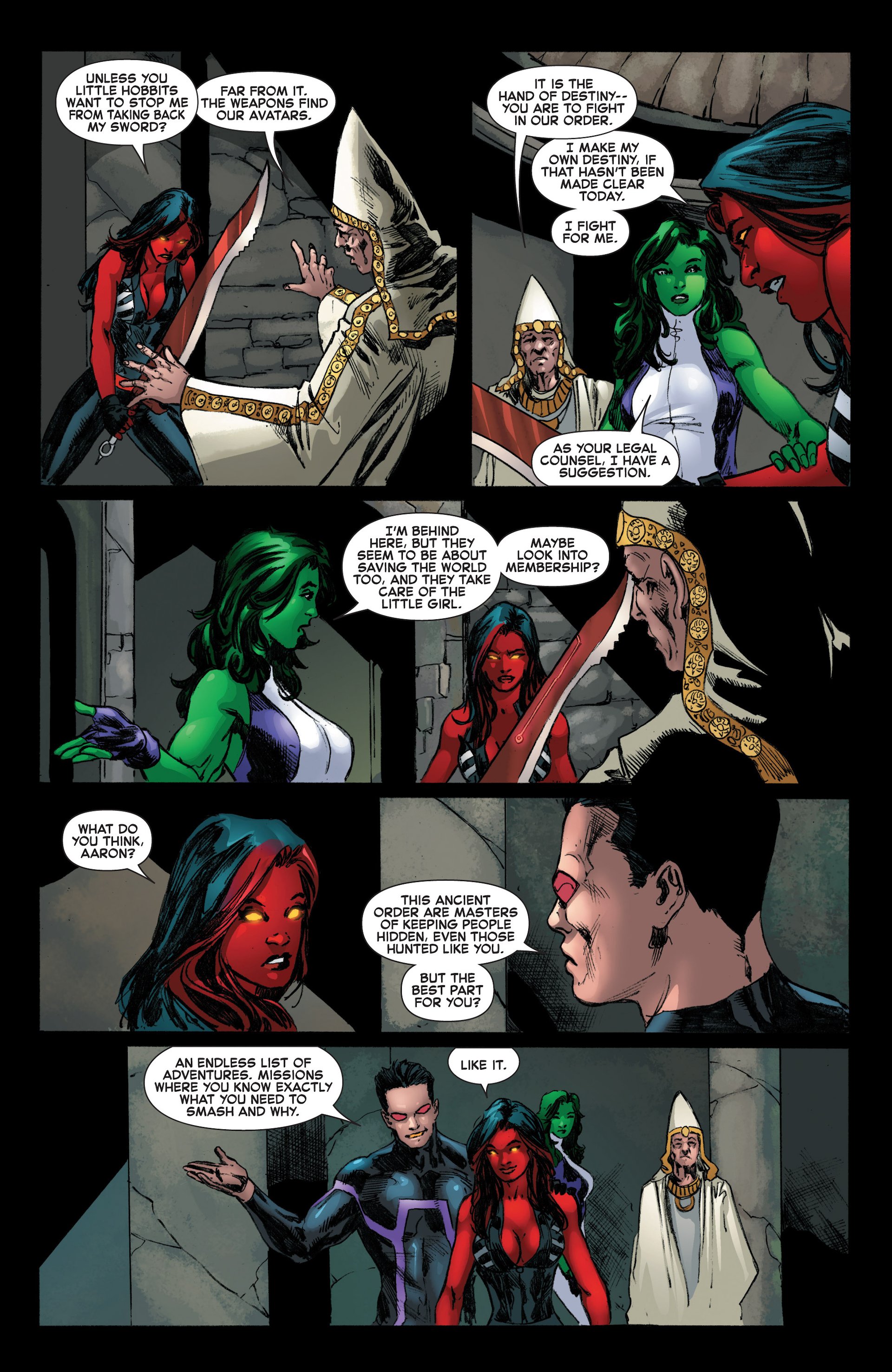 Read online Red She-Hulk comic -  Issue #67 - 21