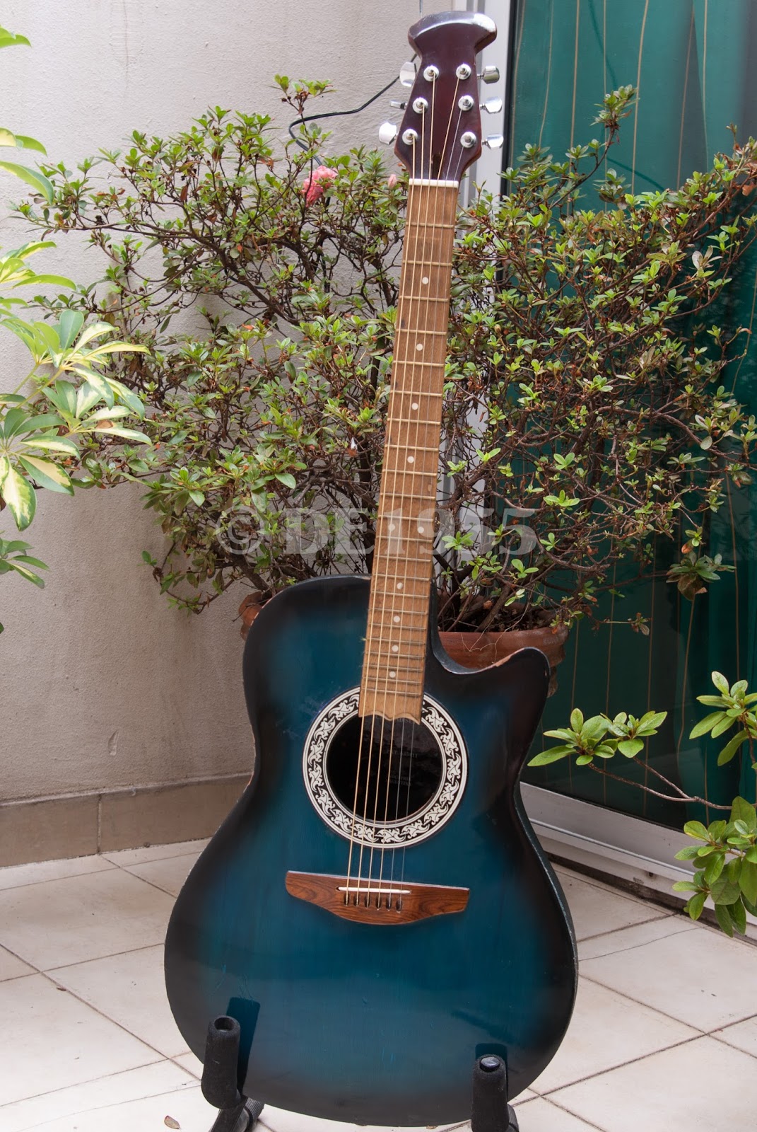 VENTAS DE1955 Guitarra Acustica Años 80´s Tipo Ovation VENDIDA