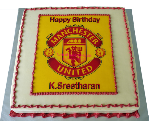 Manchester United Cake 
