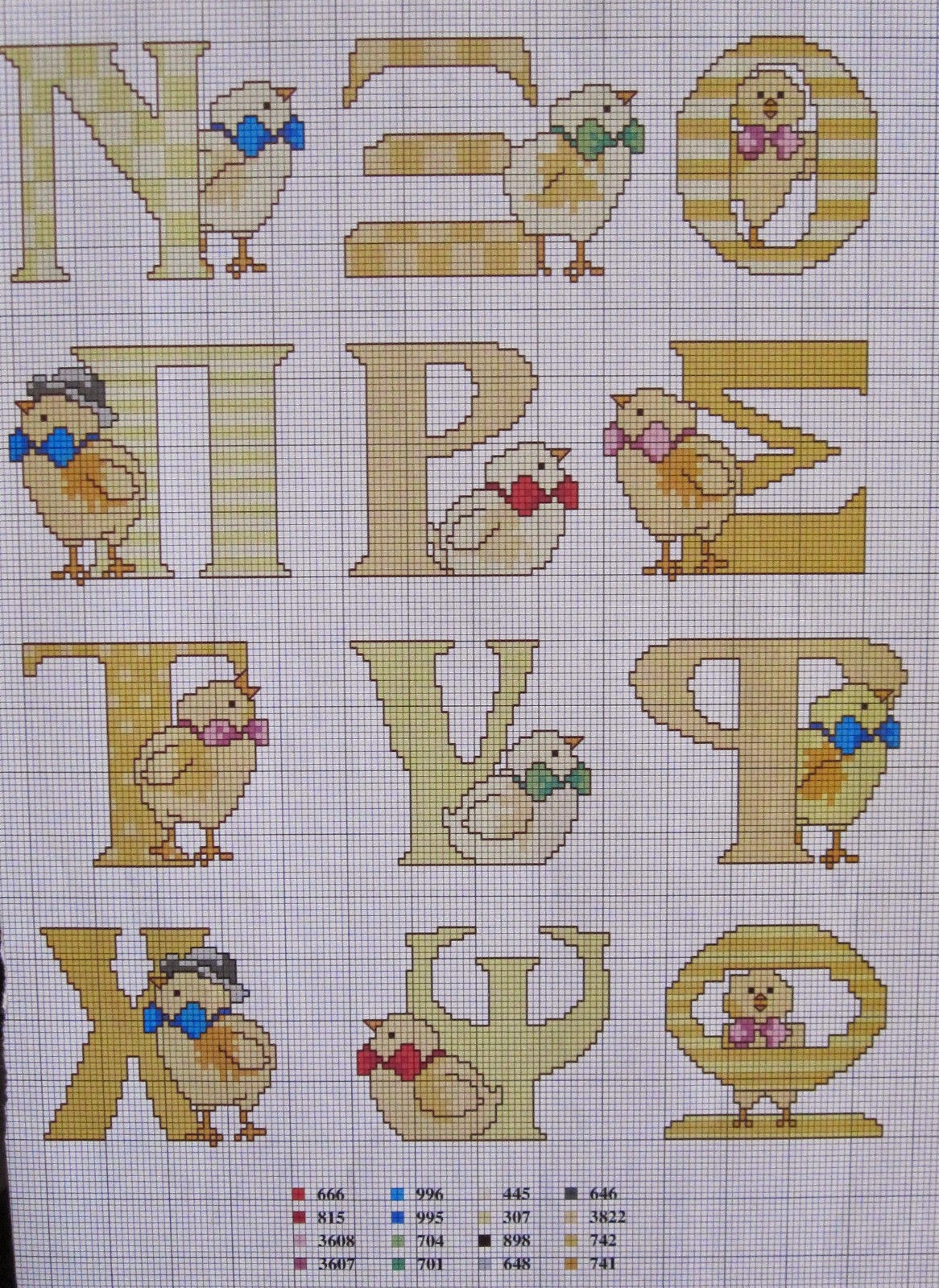 Making Some Cross Stitch Letters For My Little Cross Stitch Letters