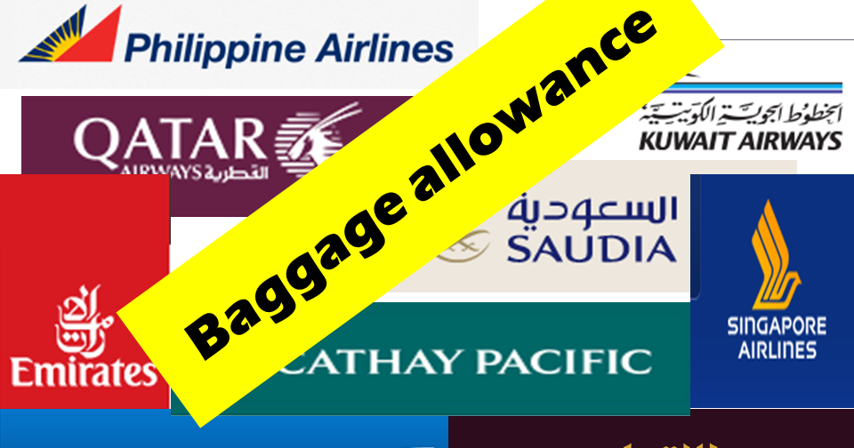 kuwait airways baggage size