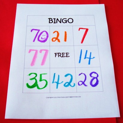 Finding out Options - Grades K-8: Multiplication Bingo Video game photo regarding Multiplication Bingo Printable titled Mastering Guidelines - Grades K-8: Multiplication Bingo Video game