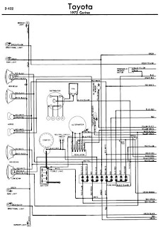 Toyota Carina 1972 Wiring Diagrams | Online Manual Sharing