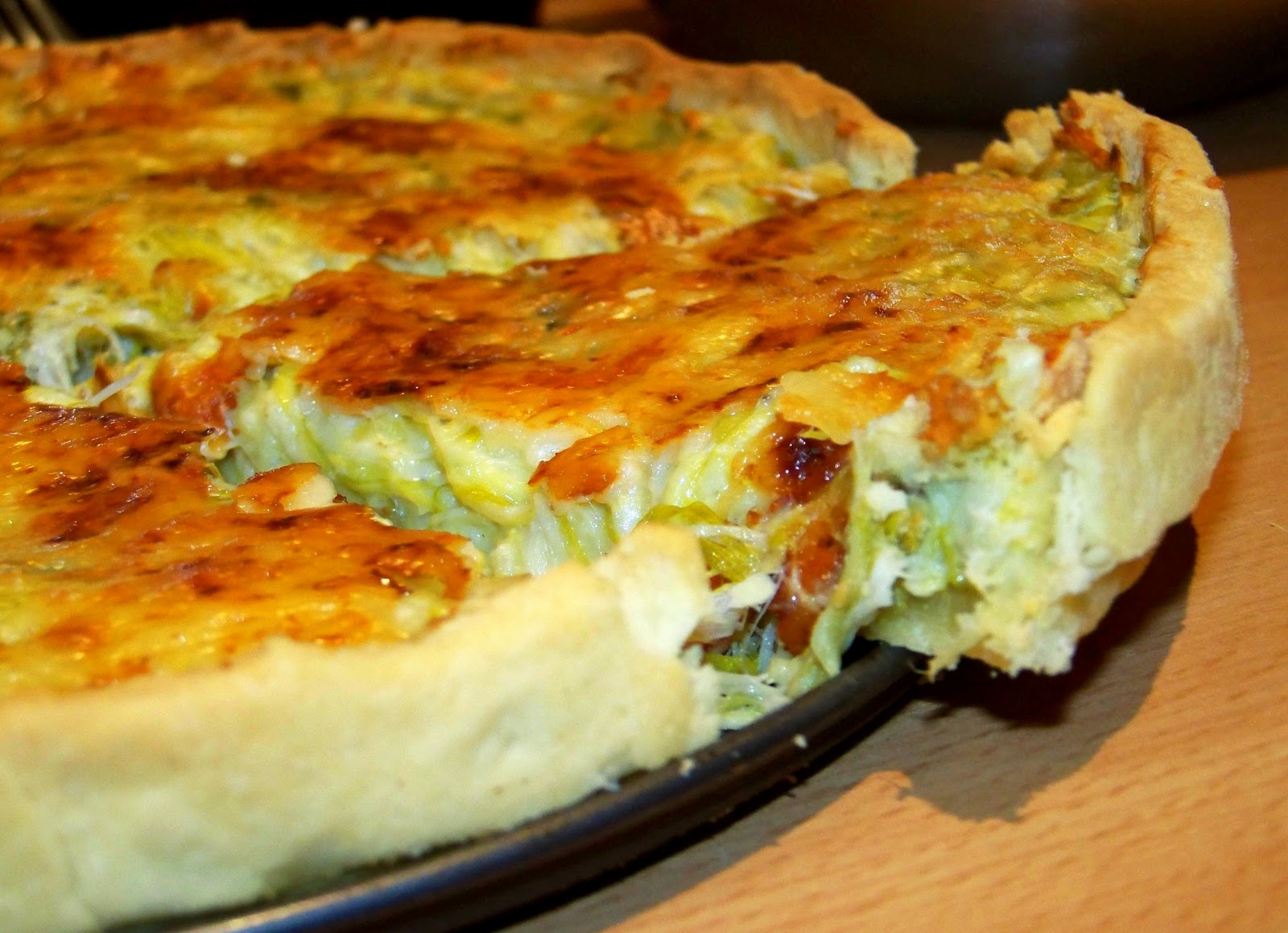La cuisine d'Audrey S.: Tarte aux poireaux