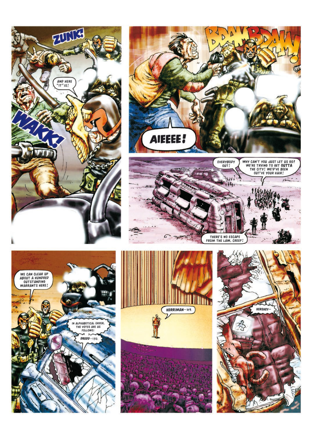 Read online Judge Dredd: The Complete Case Files comic -  Issue # TPB 22 - 23