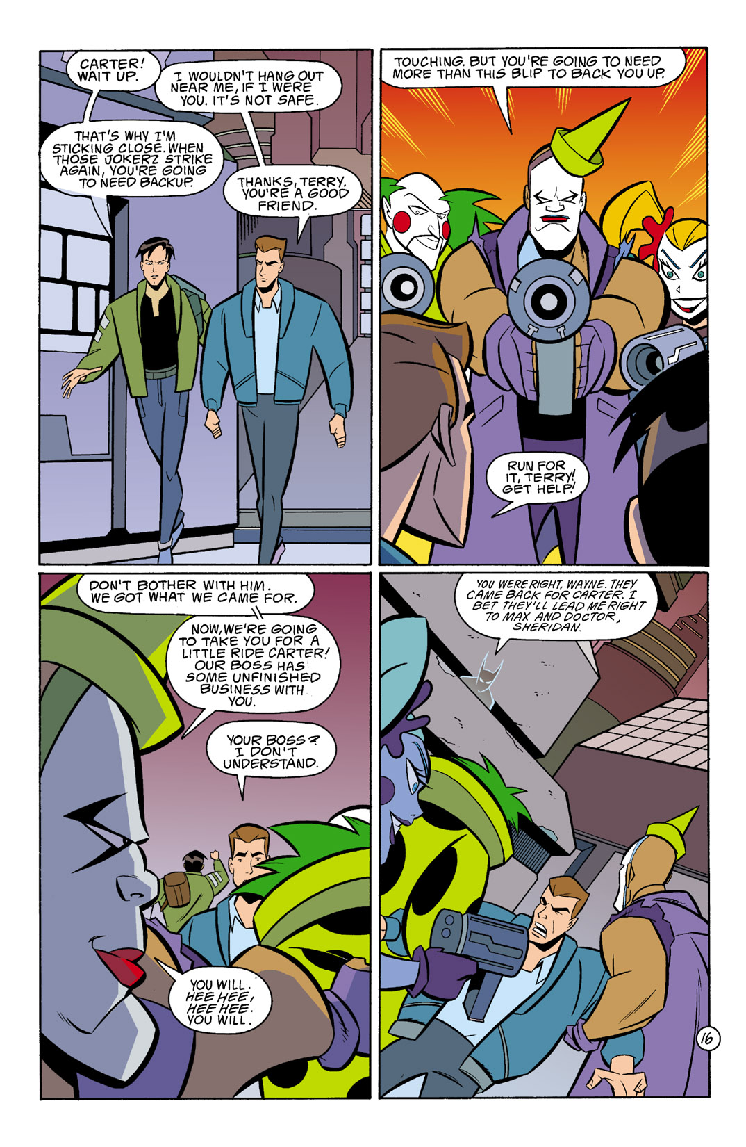 Read online Batman Beyond [II] comic -  Issue #12 - 17