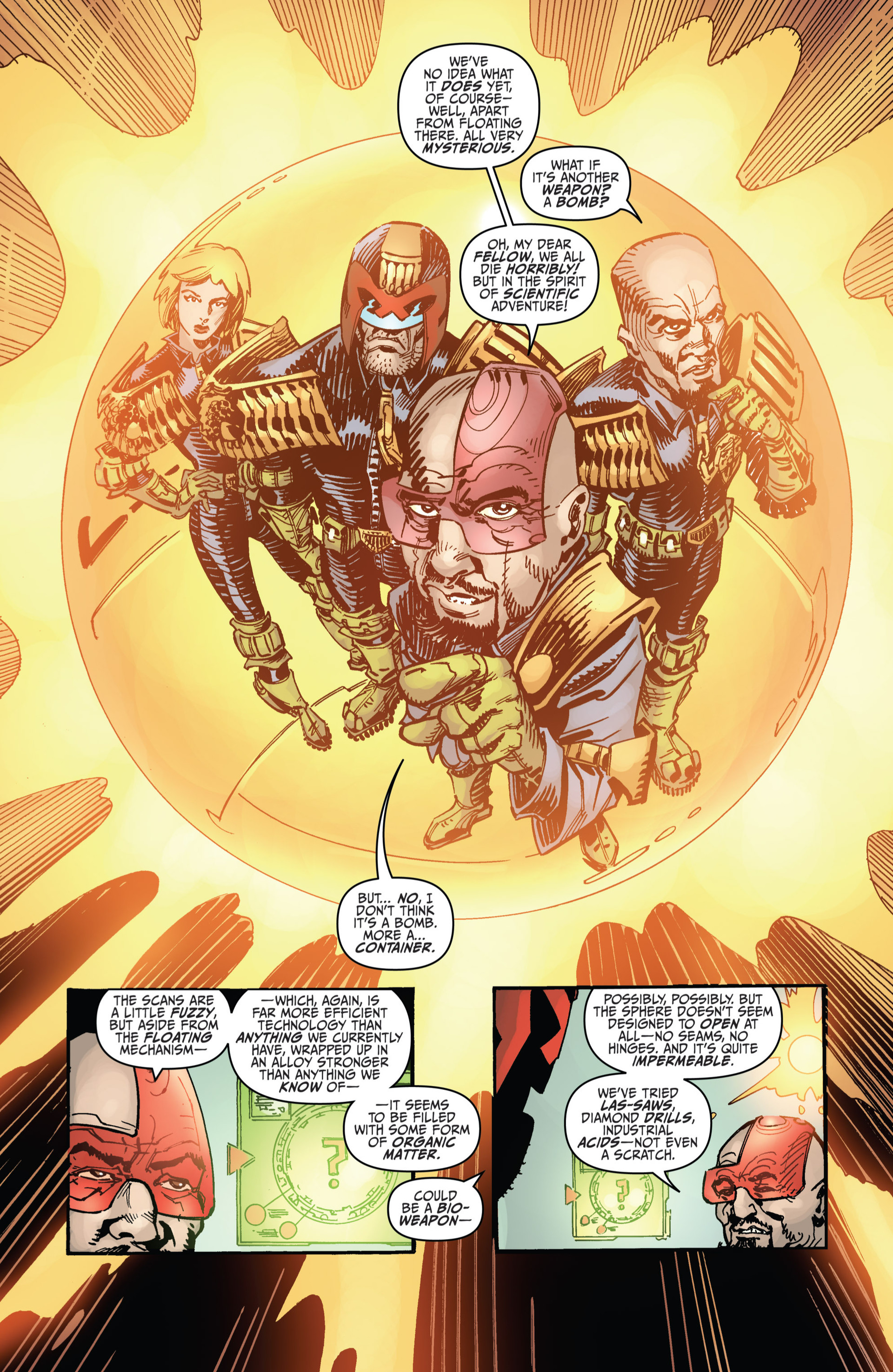 Read online Mars Attacks Judge Dredd comic -  Issue #2 - 13