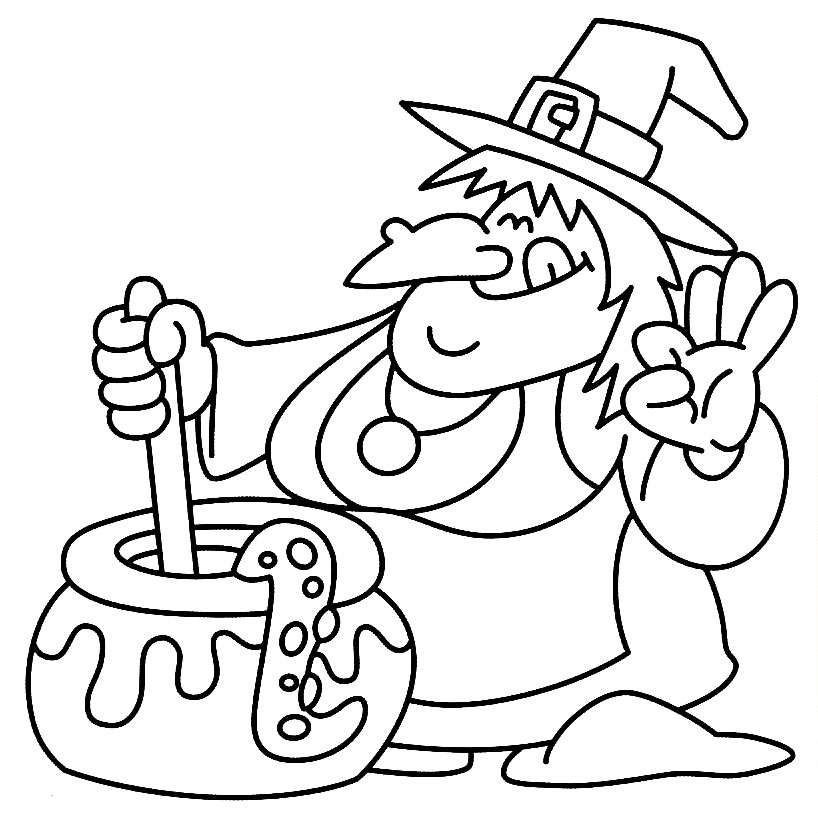 ha oween coloring pages for kids - photo #14
