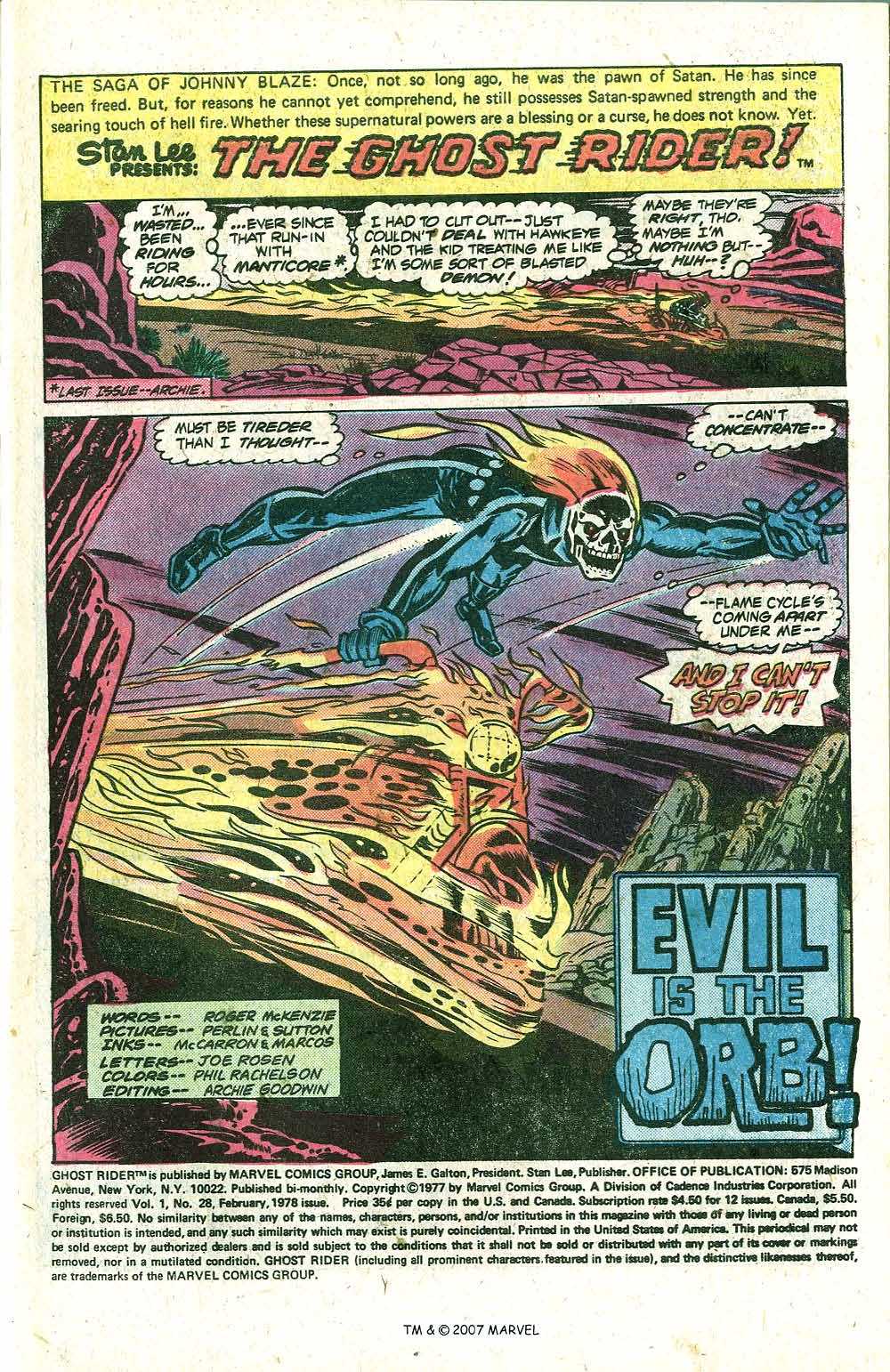 Ghost Rider (1973) issue 28 - Page 3