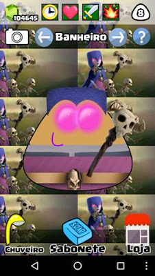 Pou Mod Clash 2017 ( Pou Clash Of Clans e Clash Royale ) Pou Mod Clash 2017