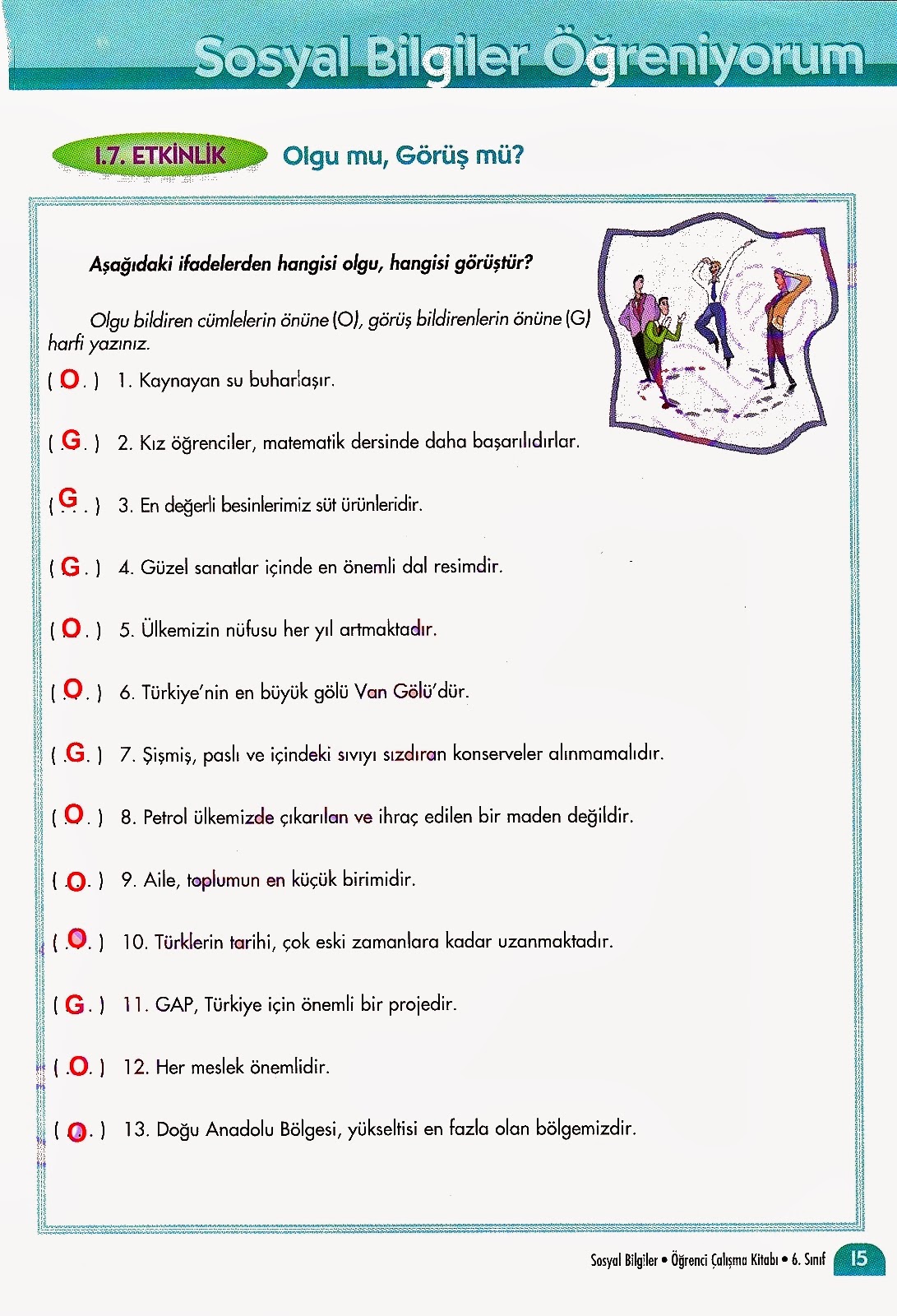 6. SINIF SOSYAL BİLGİLER DERSİ İM YAYINLARI ÖĞRENCİ ÇALIŞMA KİTABI