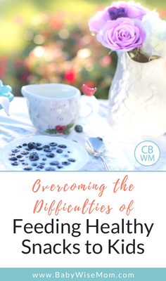 How to overcome the challenges that come with feeding healthy snacks to children. Also includes a great list of healthy snack ideas children will love. How to overcome the challenges that come with feeding healthy snacks to children. Also includes a great list of healthy snack ideas children will love.