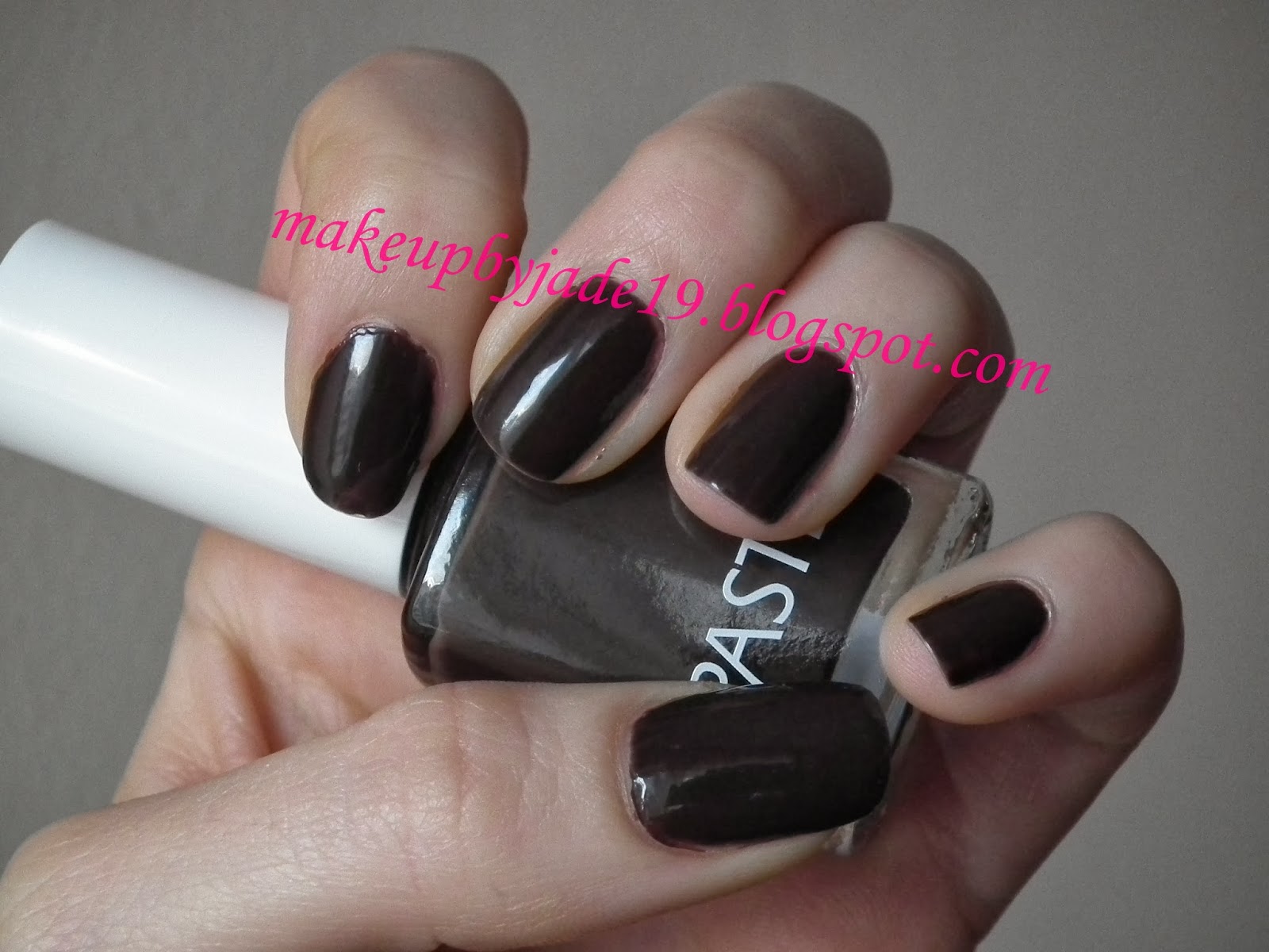 Pastel 102 Koyu Kahverengi Oje Dark Brown Nailpolish Makeup By Jade
