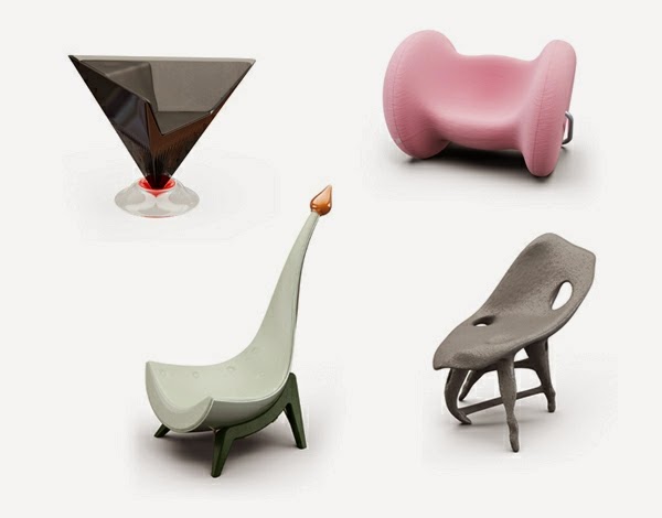 The unique collection of small furniture “Emoticons”
