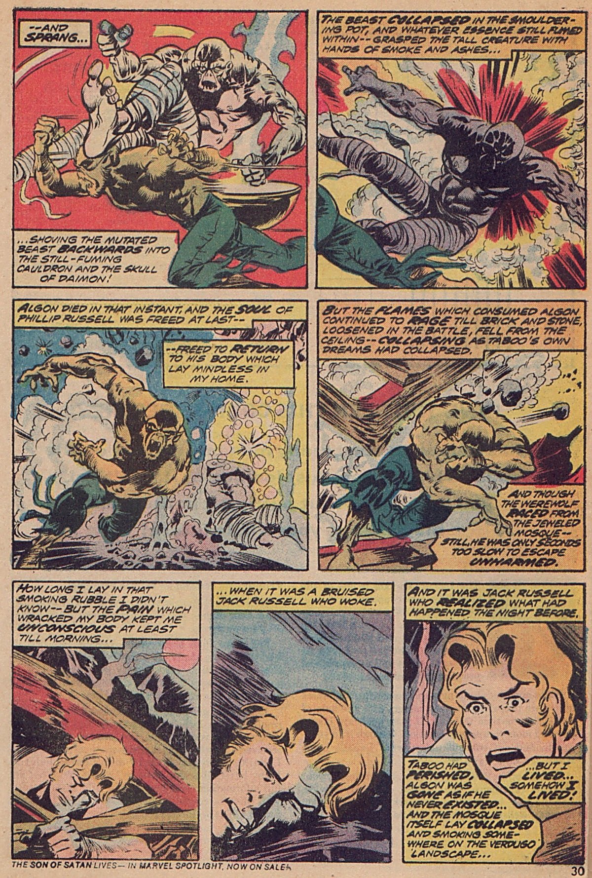 Read online Werewolf by Night (1972) comic -  Issue #14 - 20