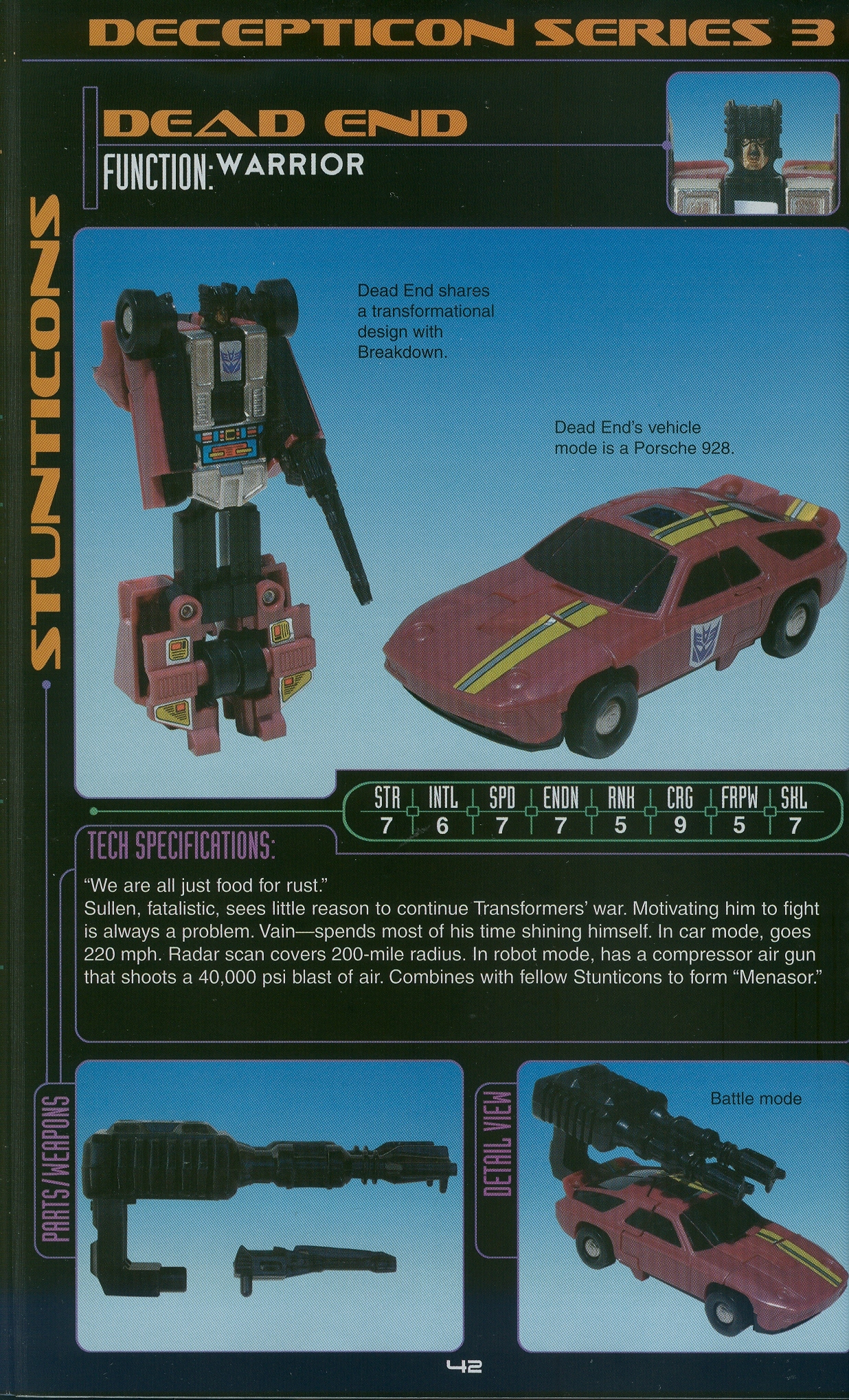 Read online Cybertronian: An Unofficial Transformers Recognition Guide comic -  Issue #2 - 42