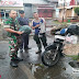 Pakai Atribut Militer Dan Spanduk Salah Satu Paslon Capres, Sarki Di Amankan Anggota Koramil 01/Jepara.