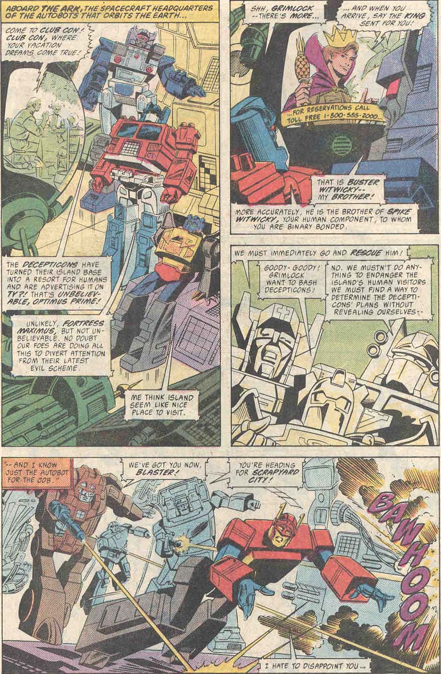 The Transformers (1984) issue 47 - Page 4