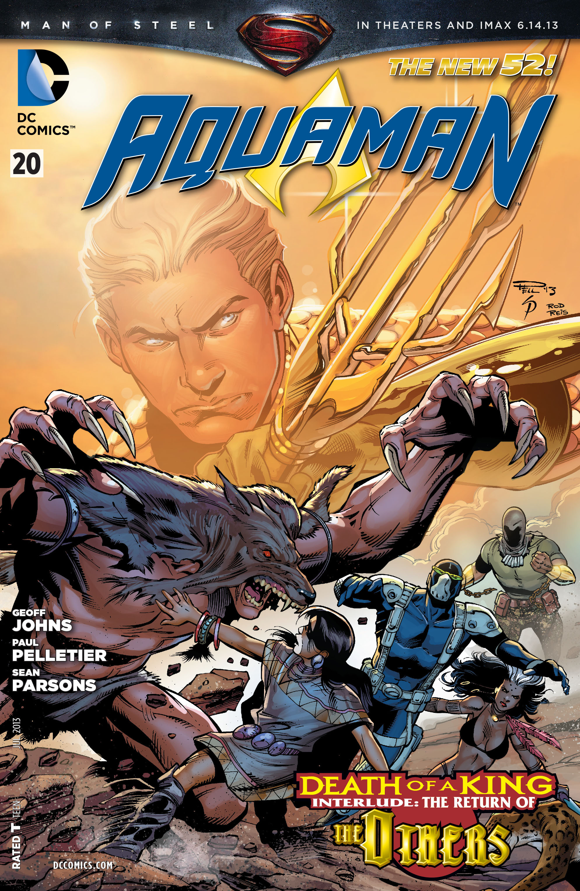 Read online Aquaman (2011) comic -  Issue #20 - 1