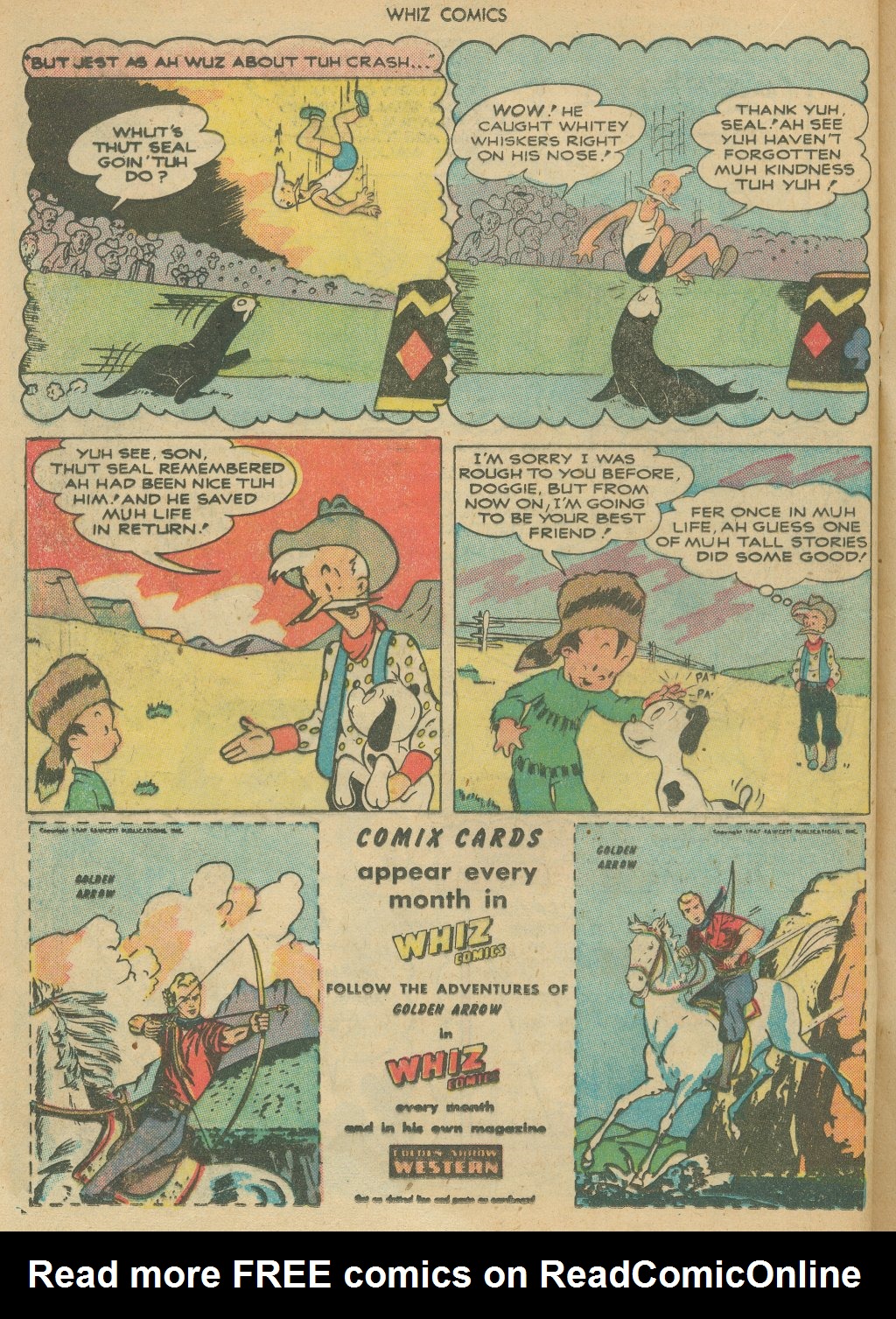 Read online WHIZ Comics comic -  Issue #94 - 16