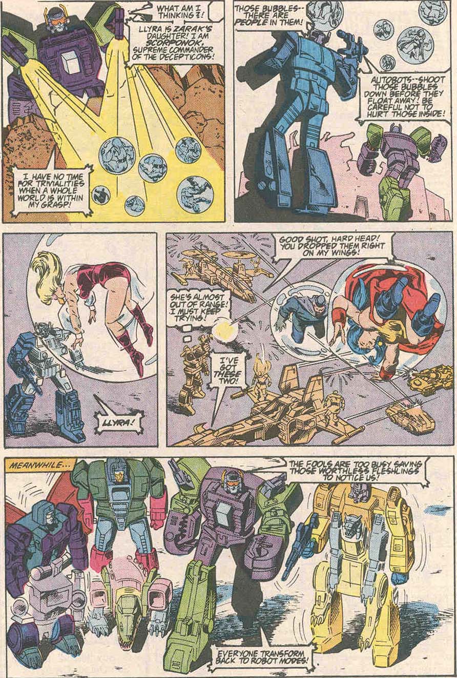 Read online The Transformers: Headmasters comic -  Issue #3 - 21