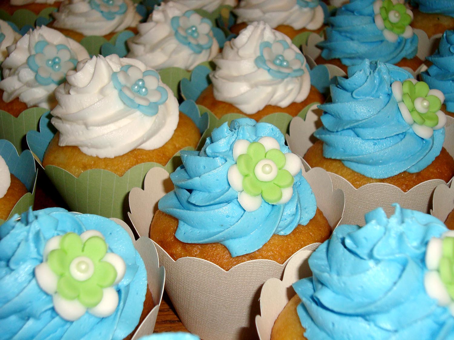 Sugar Butter Baby Baby Shower Cupcake Favor Boxes