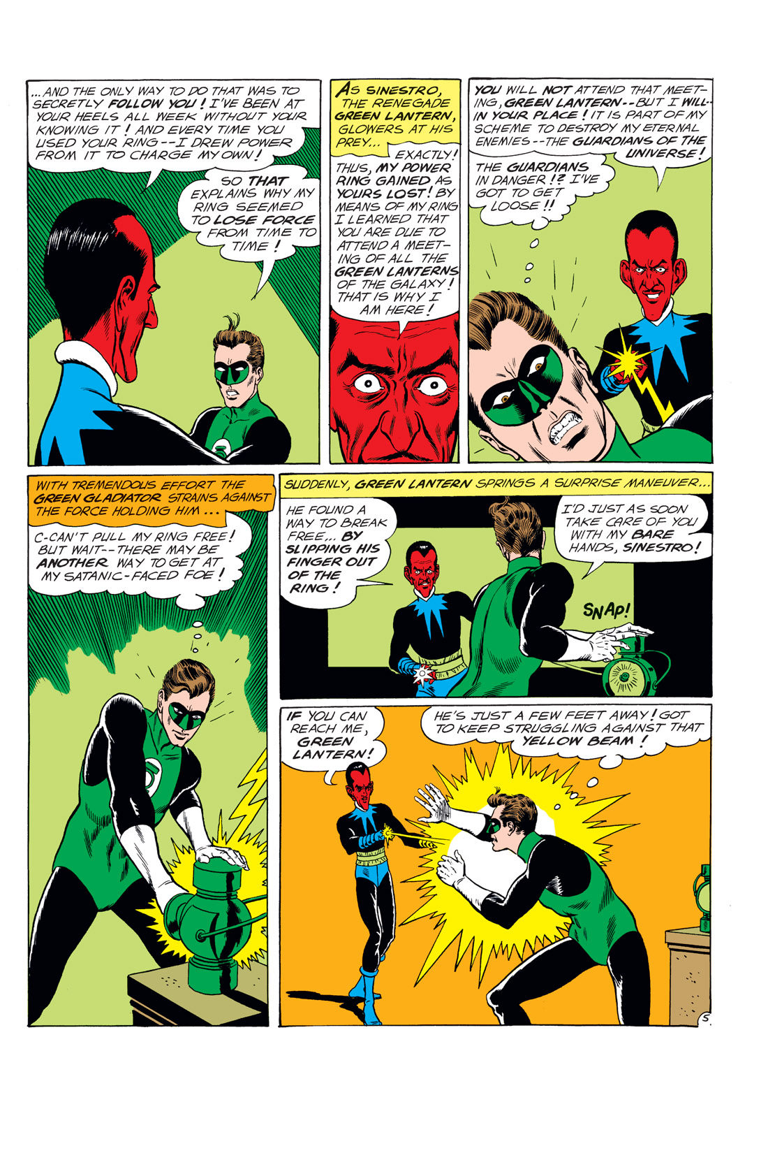 Read online Green Lantern (1960) comic -  Issue #9 - 6
