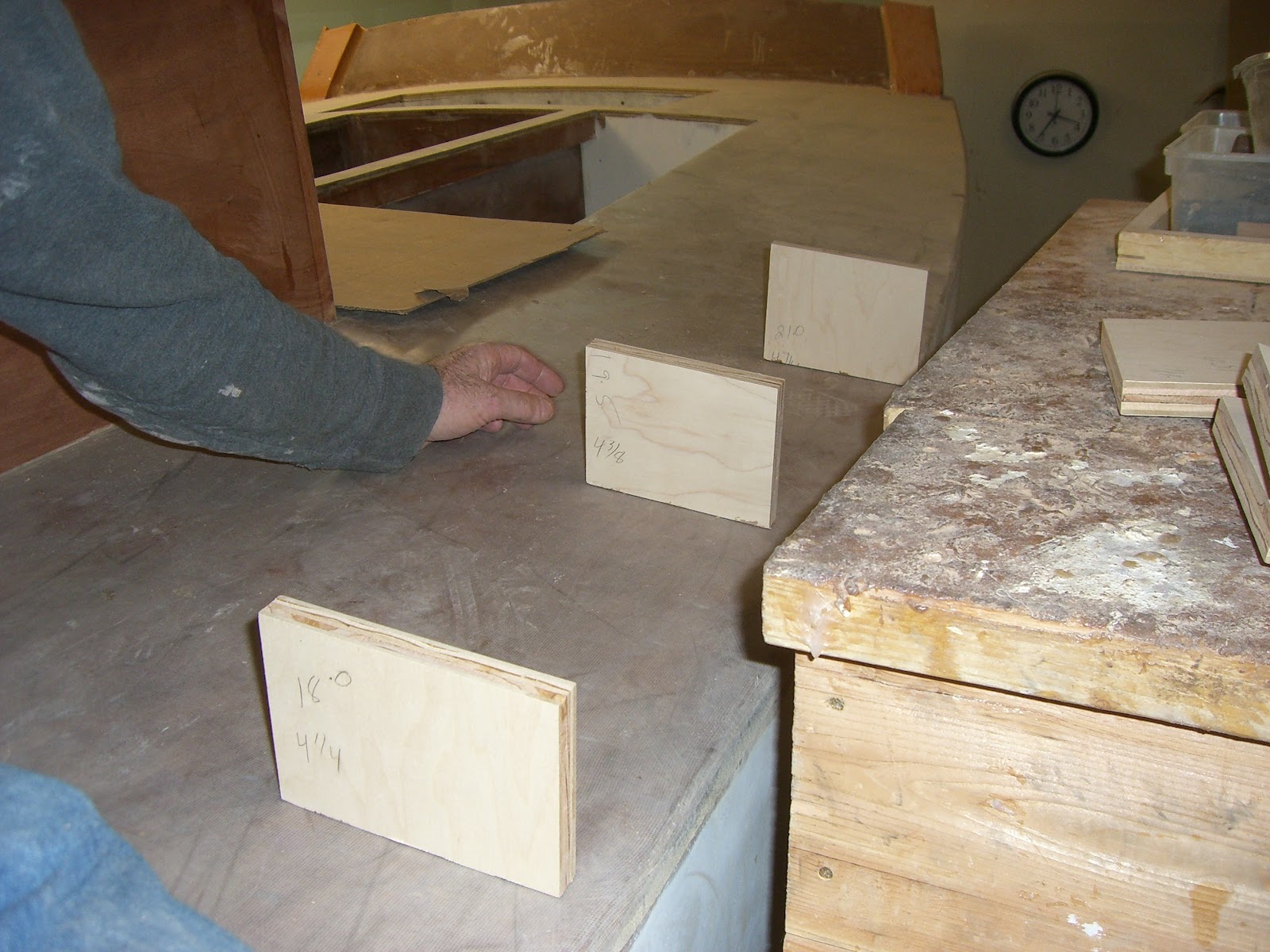 Building a NorthSea 29 - the build continues: Of Cabin Tops and Bulwarks