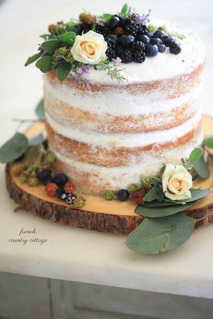 French Country Fridays- The Secret to a 15 minute rustic cake