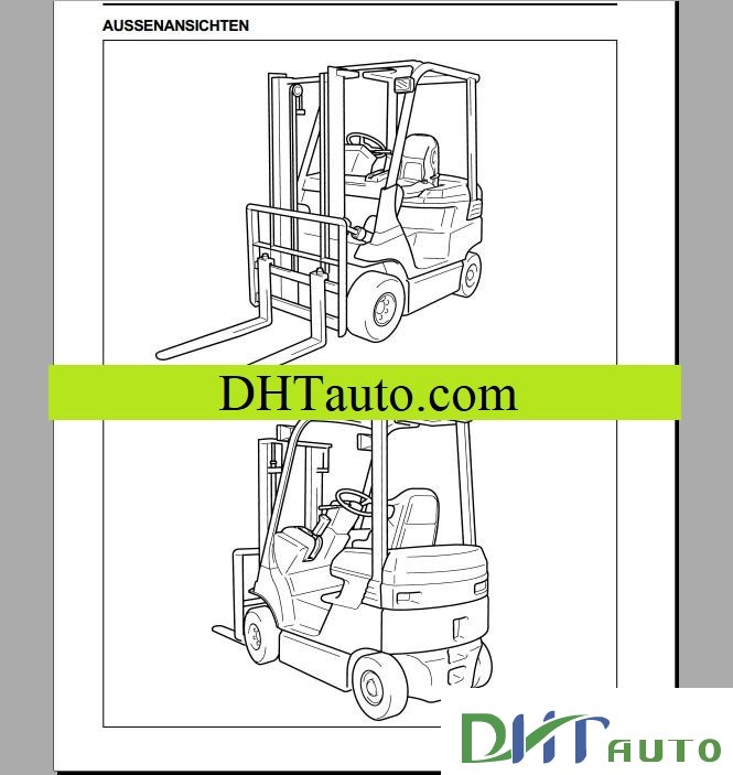 TOYOTA FORKLIFT SERVICE REPAIR MANUAL - Automotive Library