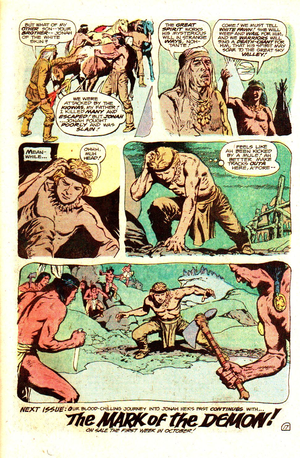 Read online Jonah Hex (1977) comic -  Issue #7 - 31