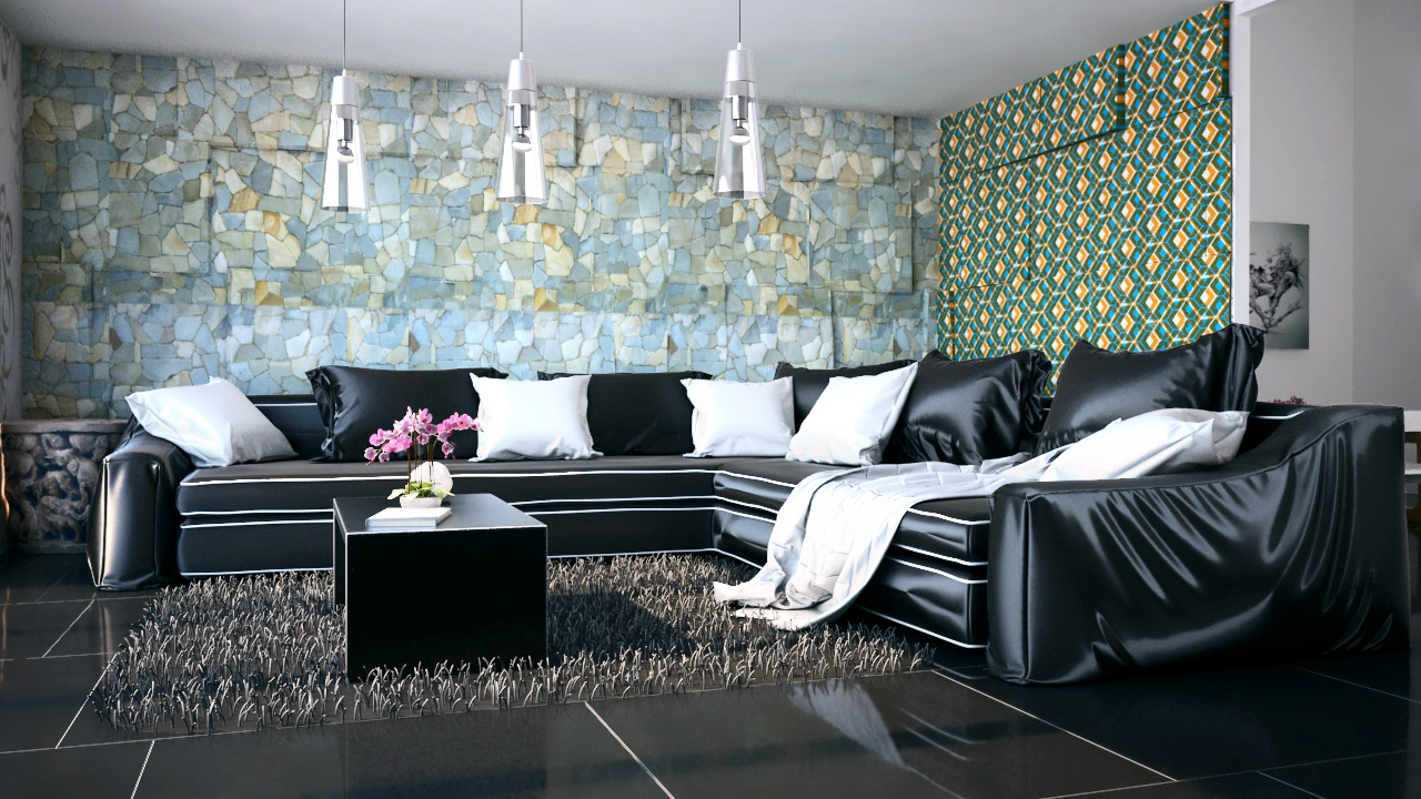 Muhammad Hyderomer Arhviz Rendering Blog Lounge Interior