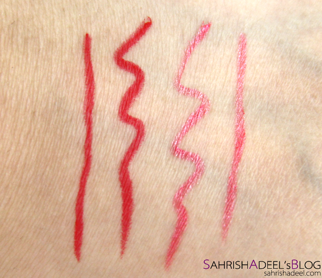 Lip Liners by Makeup Academy - Review & Swatches