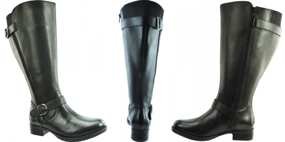 plus size calf boots