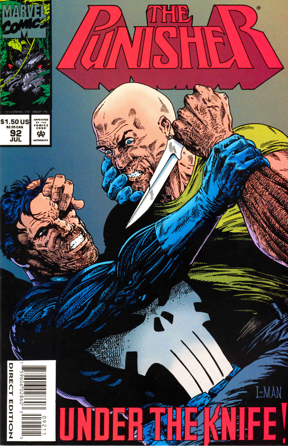 Read online The Punisher (1987) comic -  Issue #92 - Fortress Miami - 1