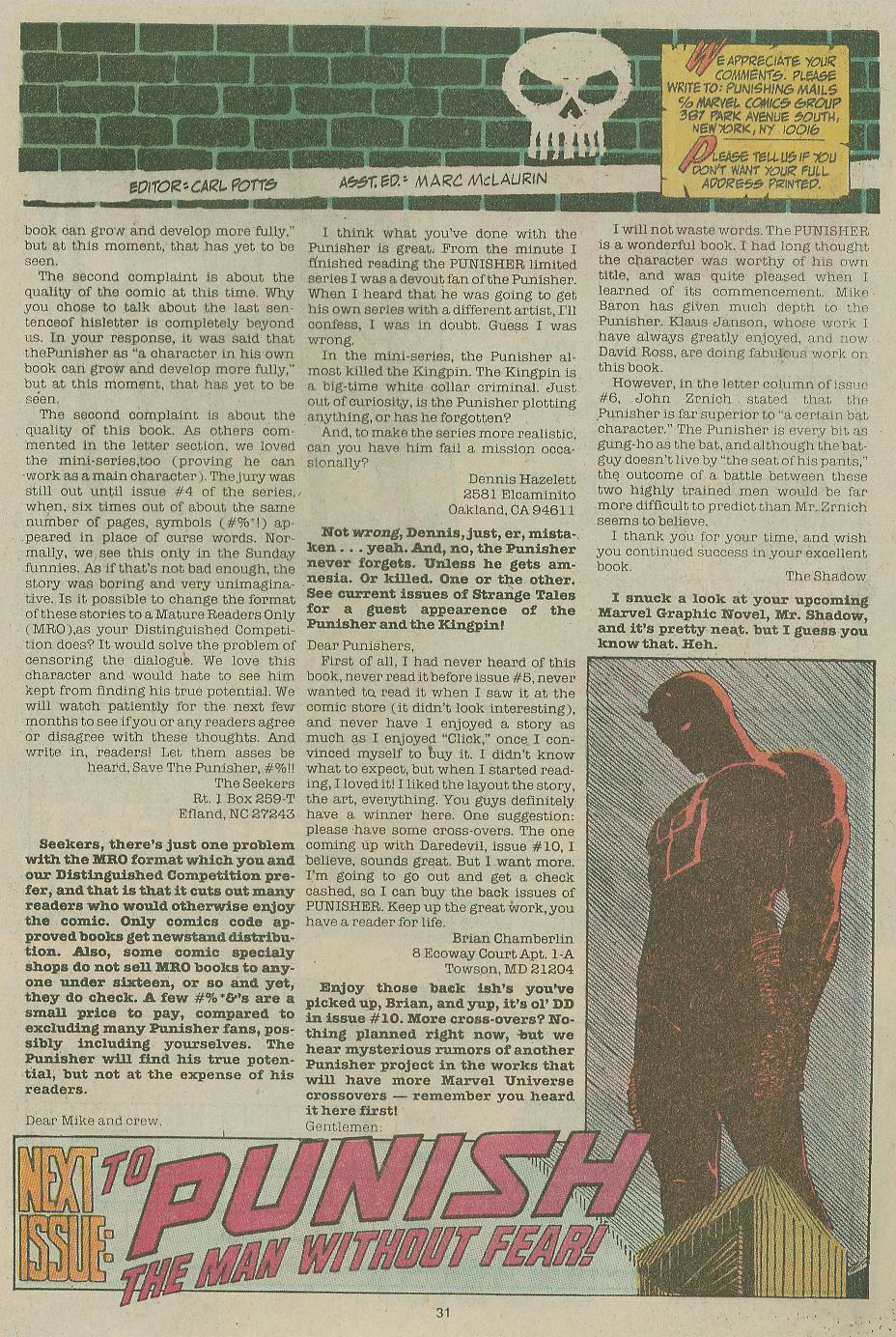 The Punisher (1987) Issue #9 - Insider Trading #16 - English 24
