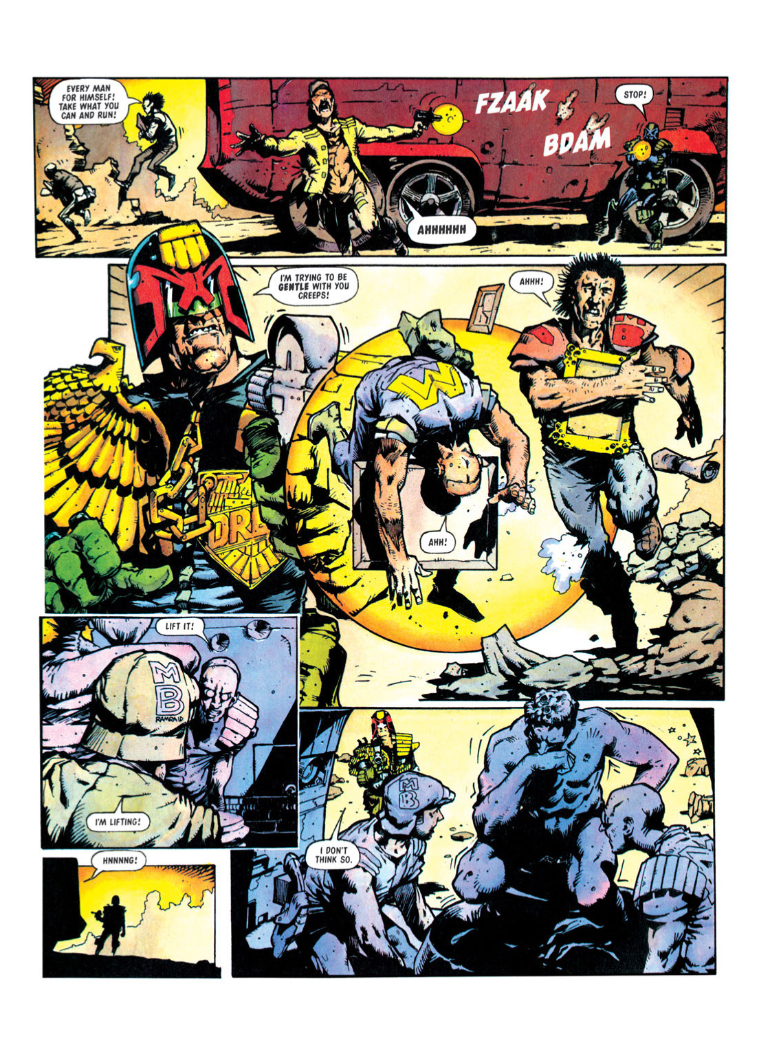 Read online Judge Dredd: The Complete Case Files comic -  Issue # TPB 25 - 191