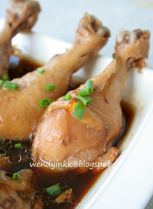 Table for 2.... or more Soy Sauce Soaked Chicken 白油鸡 Chicken Trio 2