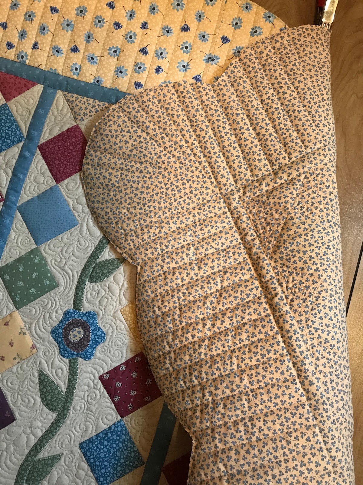 Quilting In The BunkHouse: Diamonds in the Garden (an unloved kit ...