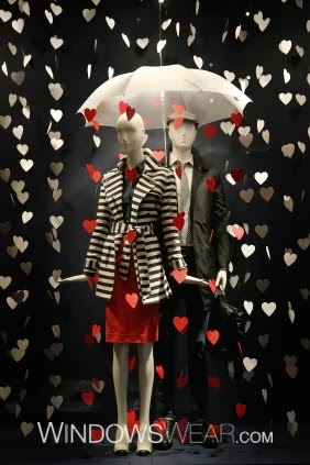 Window windows display valentine retail store displays windowswear boutique visual valentines merchandising heart clever fashion garland board decodivadebi summer hanging Debi Ward Kennedy | Design Blog: Valentine's Day Windows