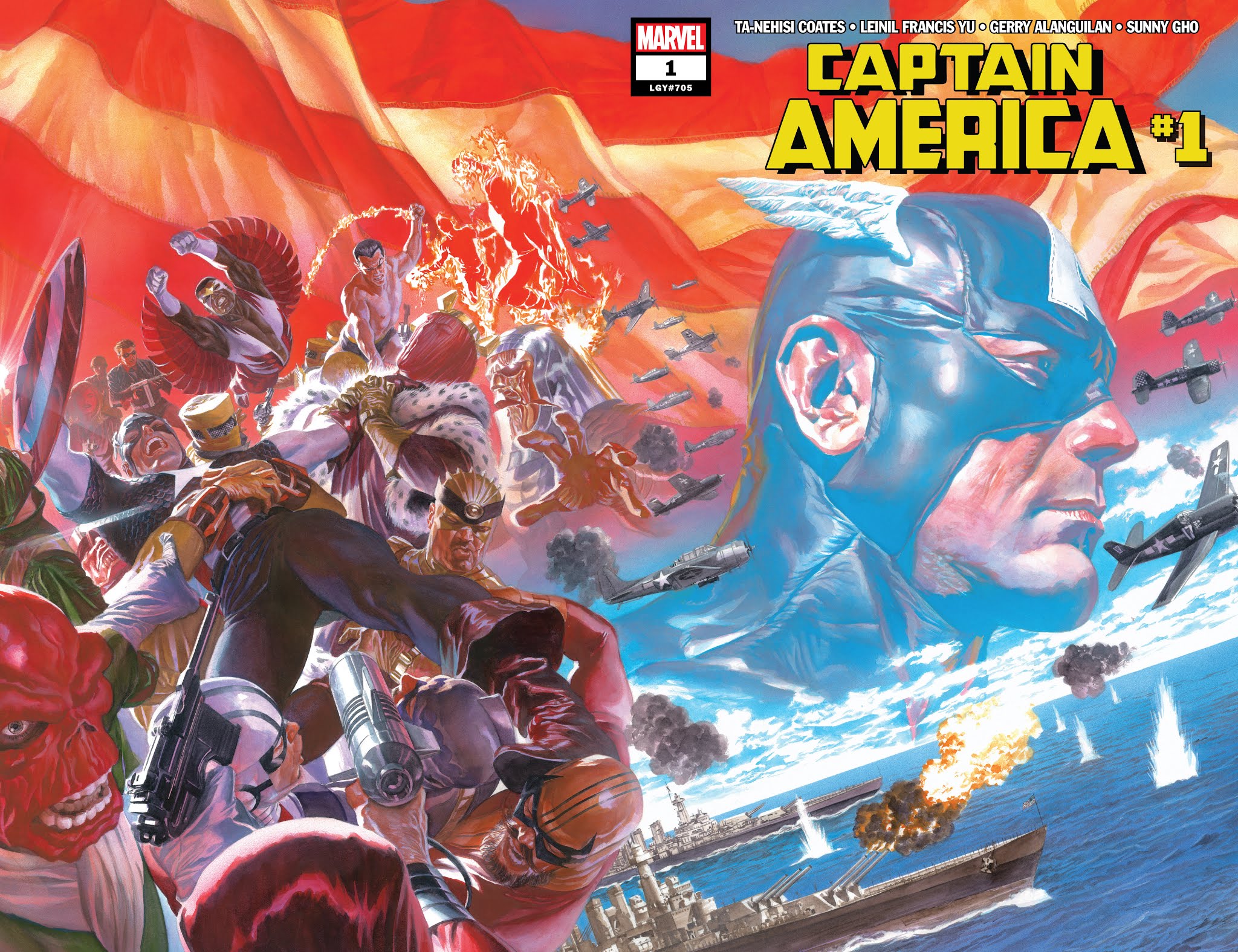 Read online Captain America (2018) comic -  Issue #1 - 1
