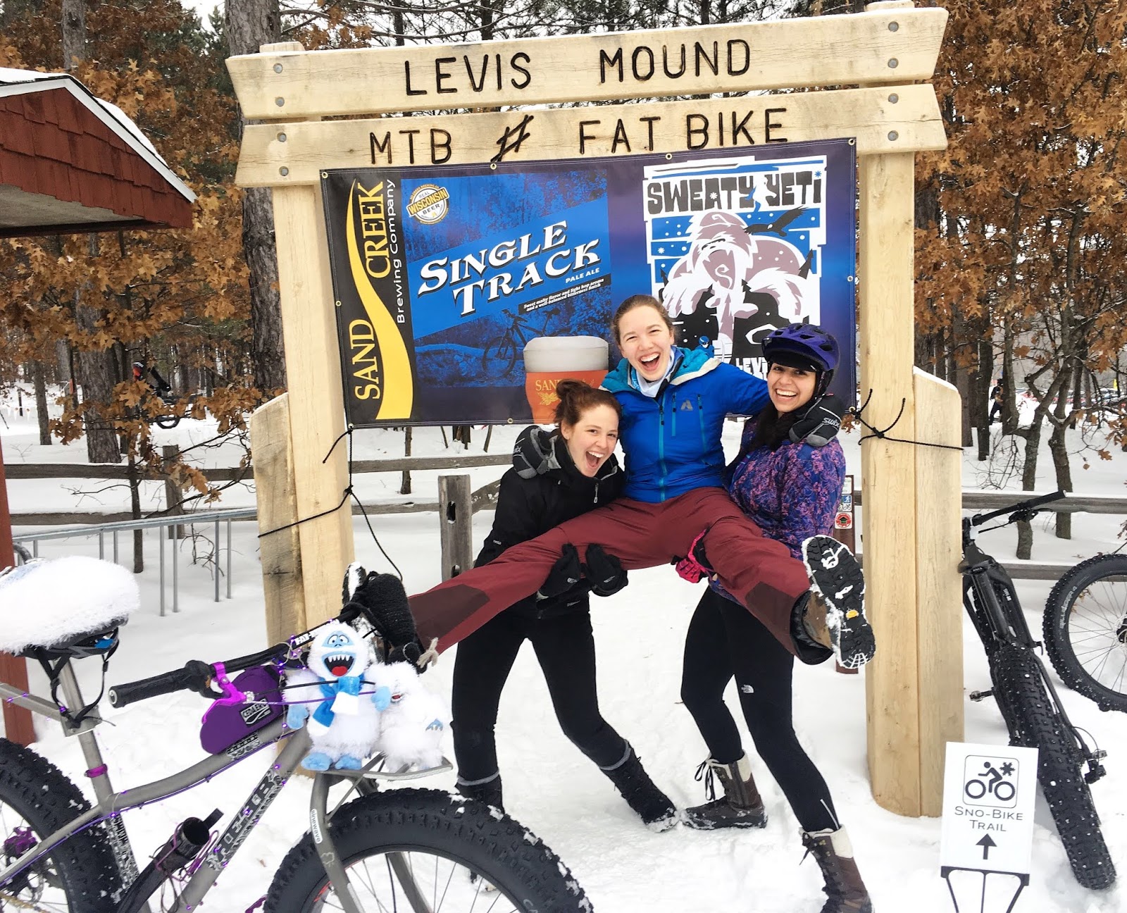 sweaty yeti fat bike race