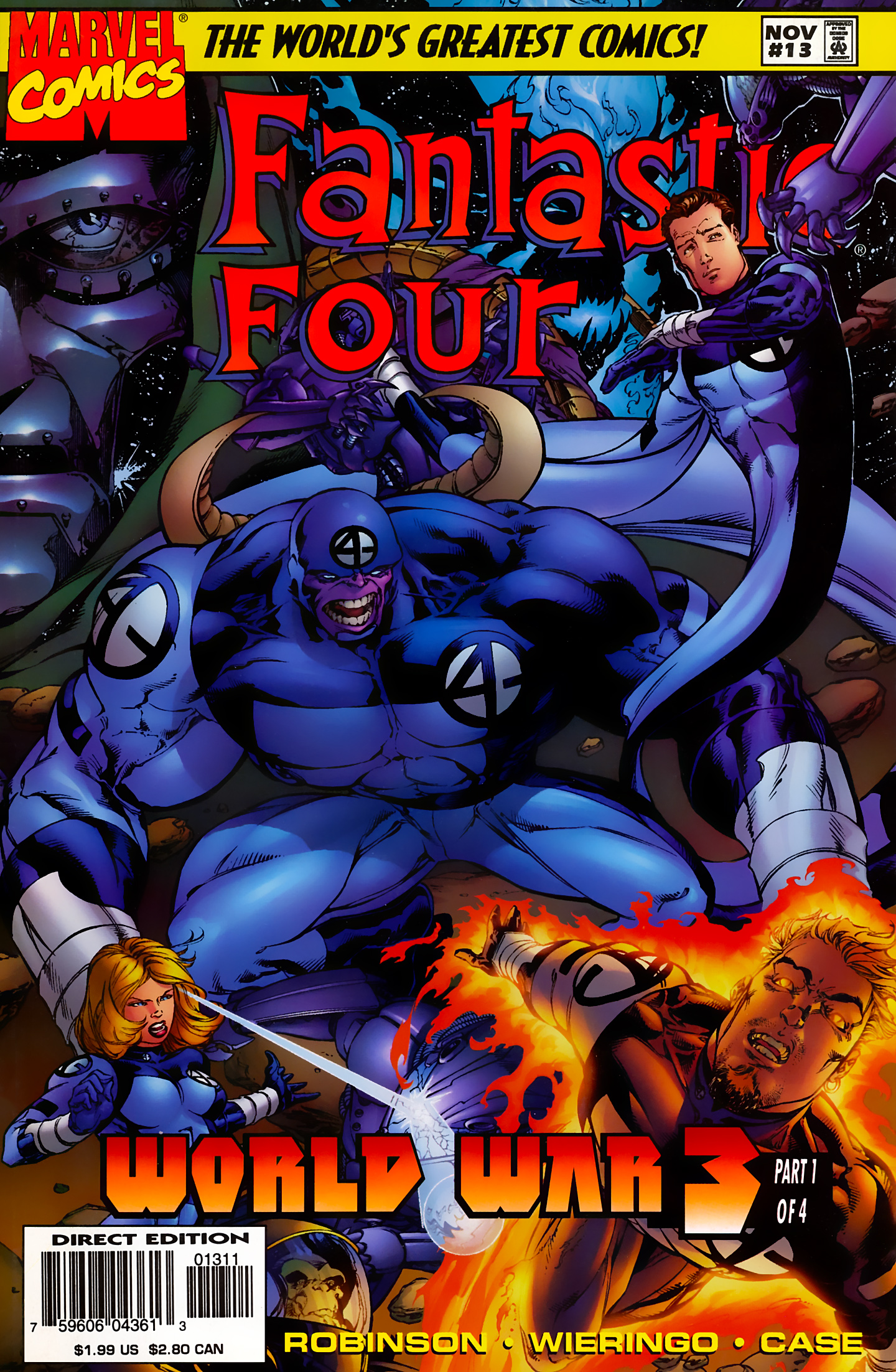 Fantastic Four (1996) issue 13 - Page 1