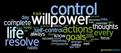 Self Discipline/Control, Will Power, Actions, Goals, Exercise & Habits.