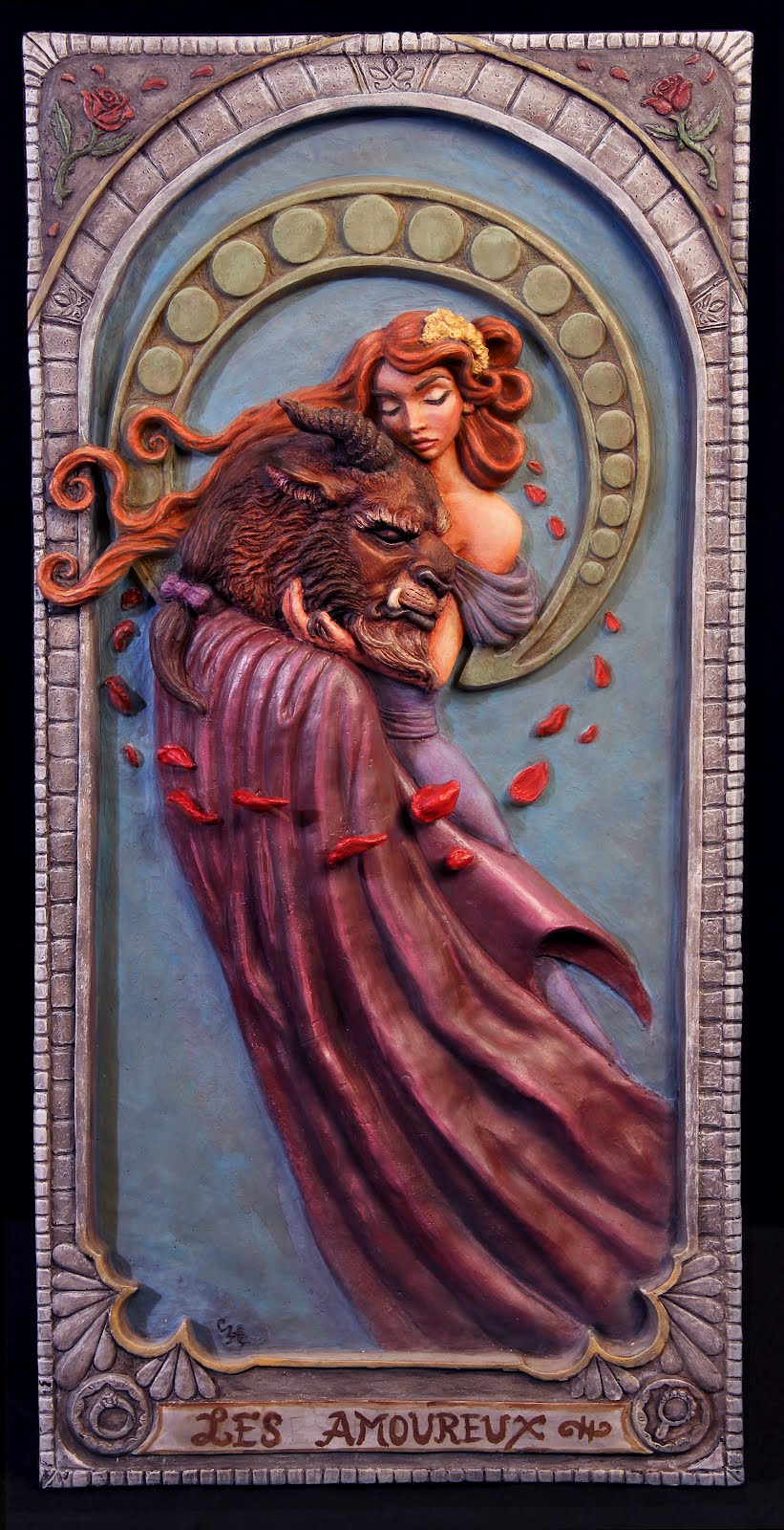 Cassia Harries The Lovers Tarot Card Beauty and the Beast